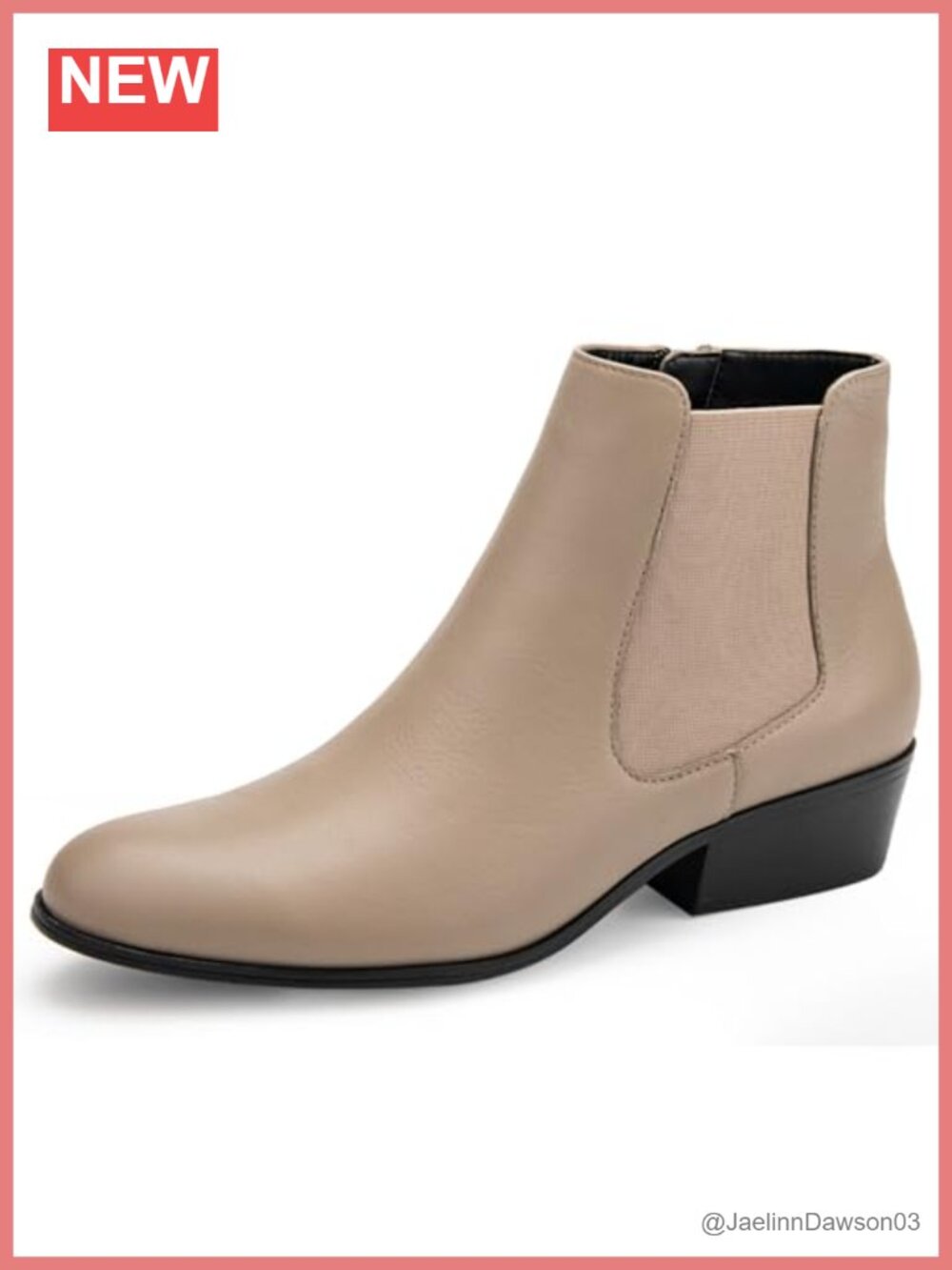Aerosoles Mid-Calf Boots Leather Zip Closure Low Heel Women Shoes